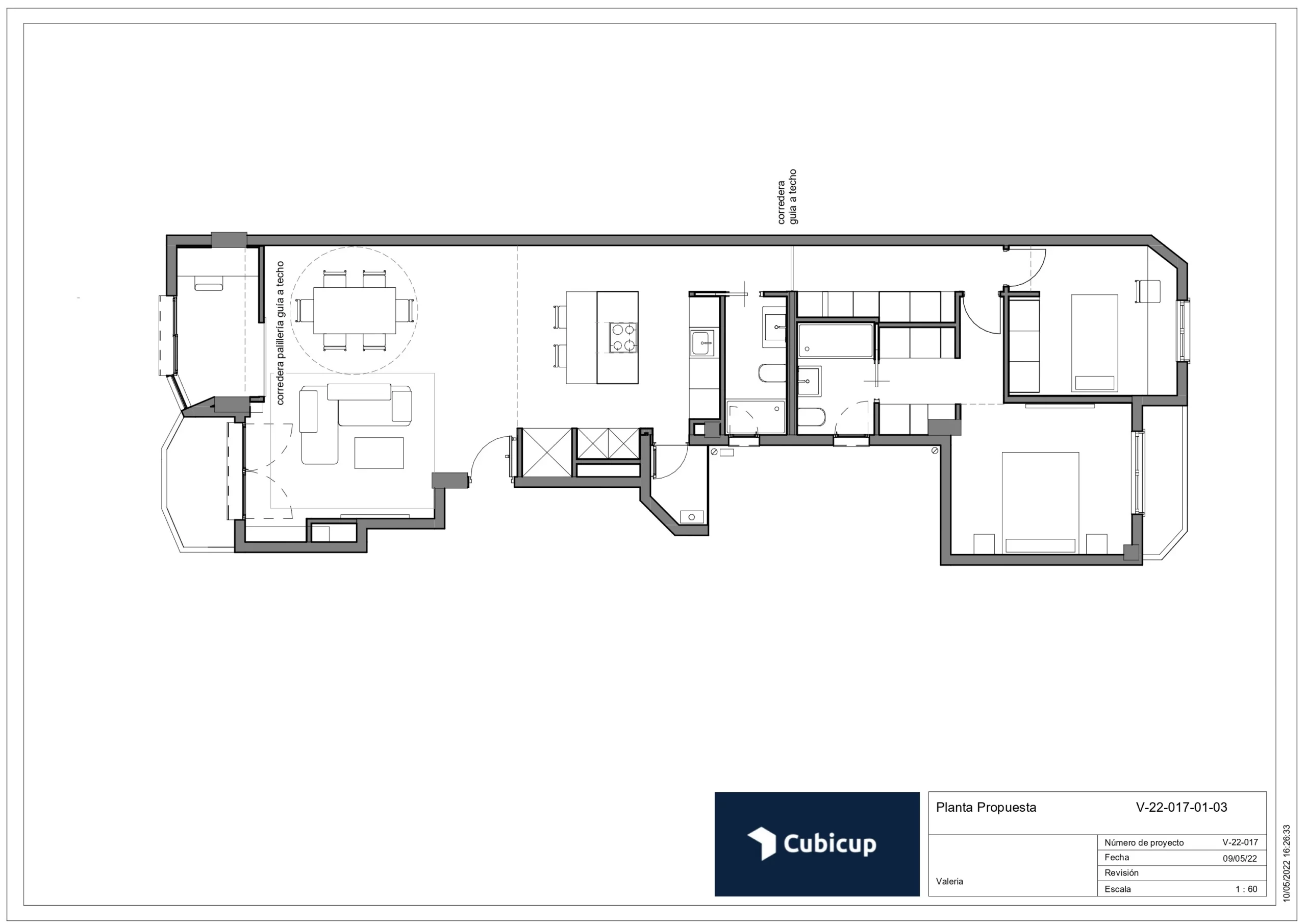 plano distribución Teatinos Málaga