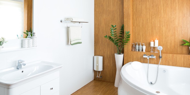 baños con estilo nórdico