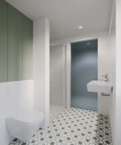 render baño 2 proyecto saler valencia