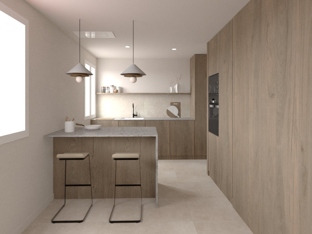 render cocina proyecto DE06