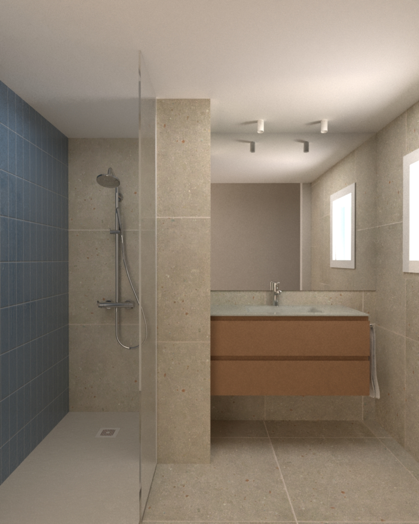 render baño proyecto VI03