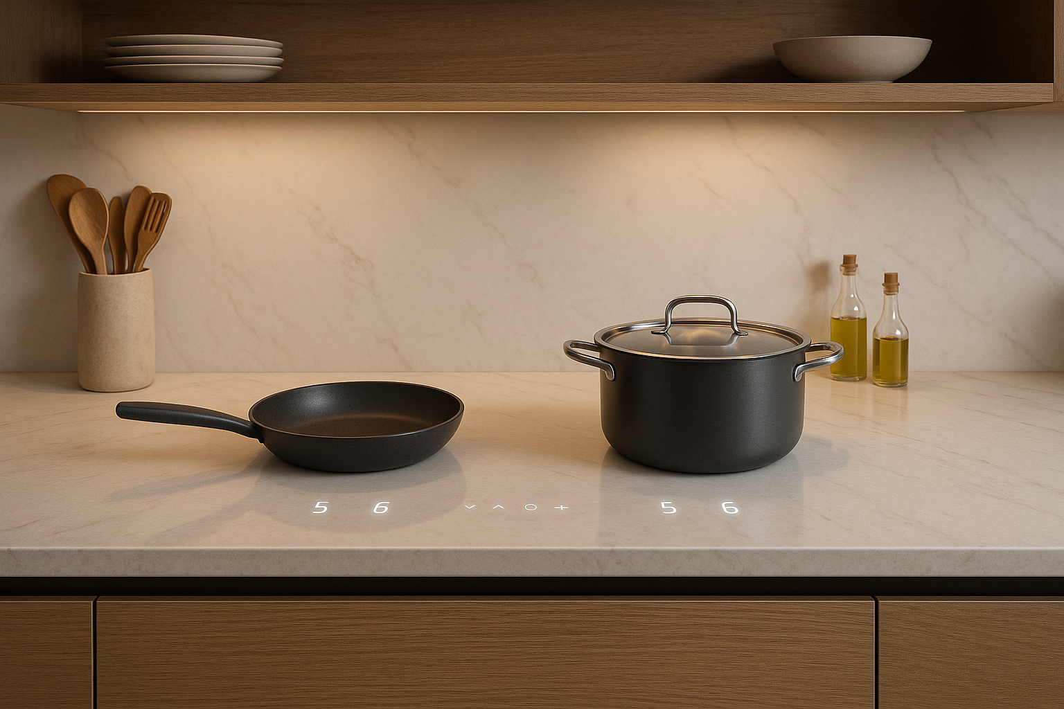 Inducción invisible: moderna, segura y eficiente - Cubicup