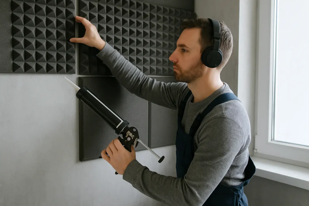 Paneles de aislamiento de sonido