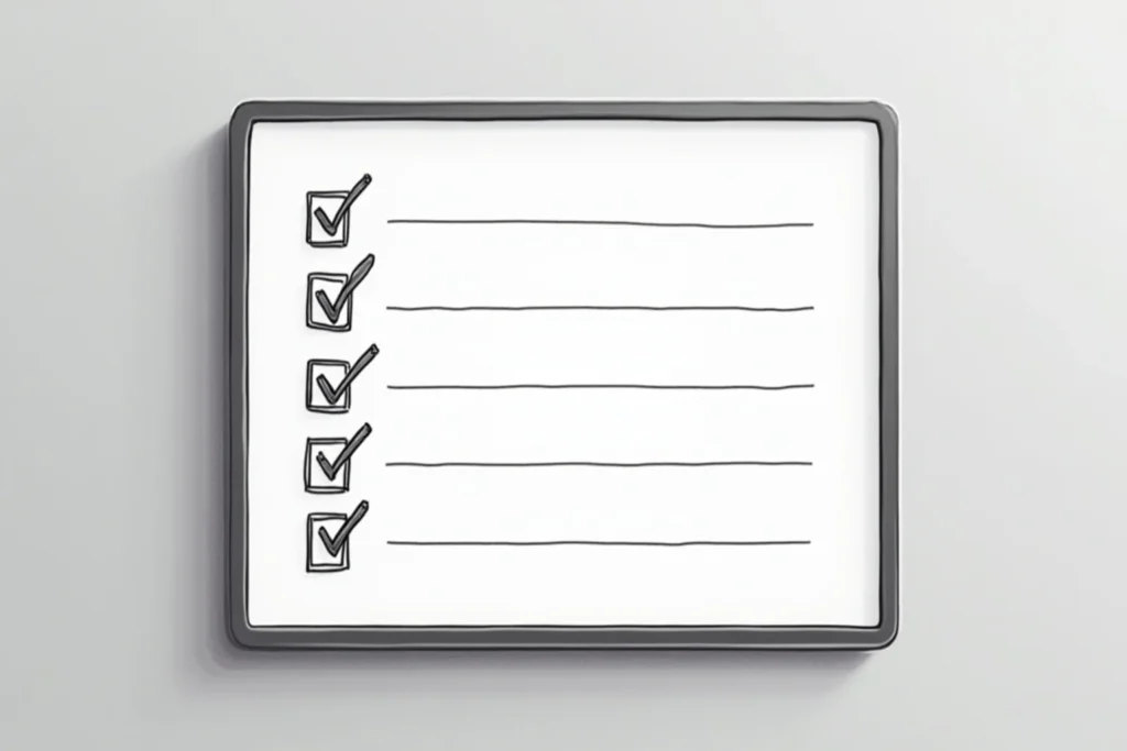 checklist