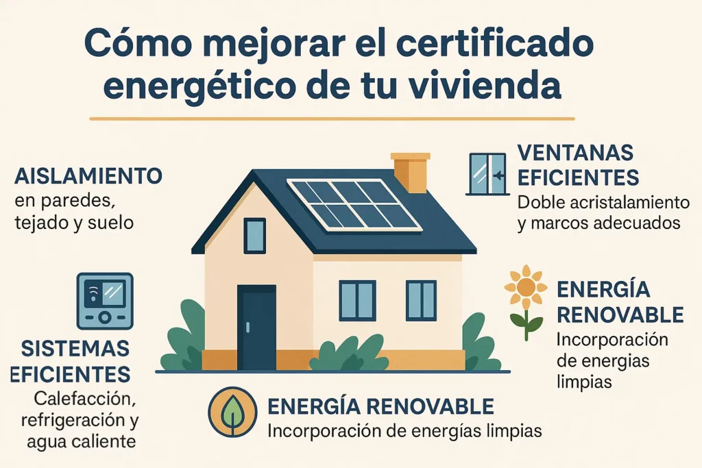 como mejorar el certificado energético