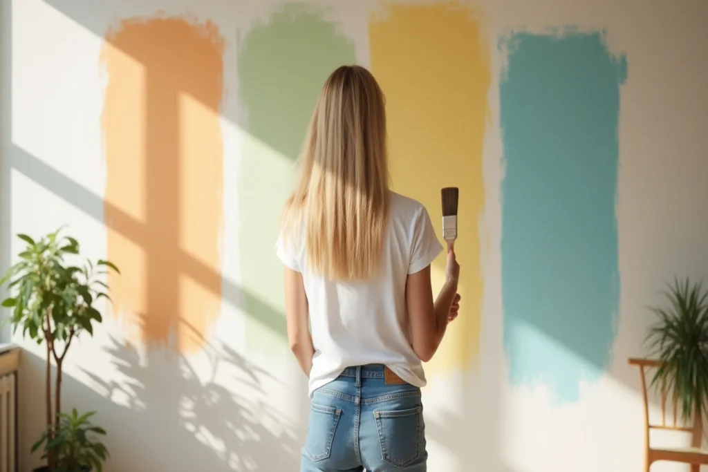 prueba de pintura