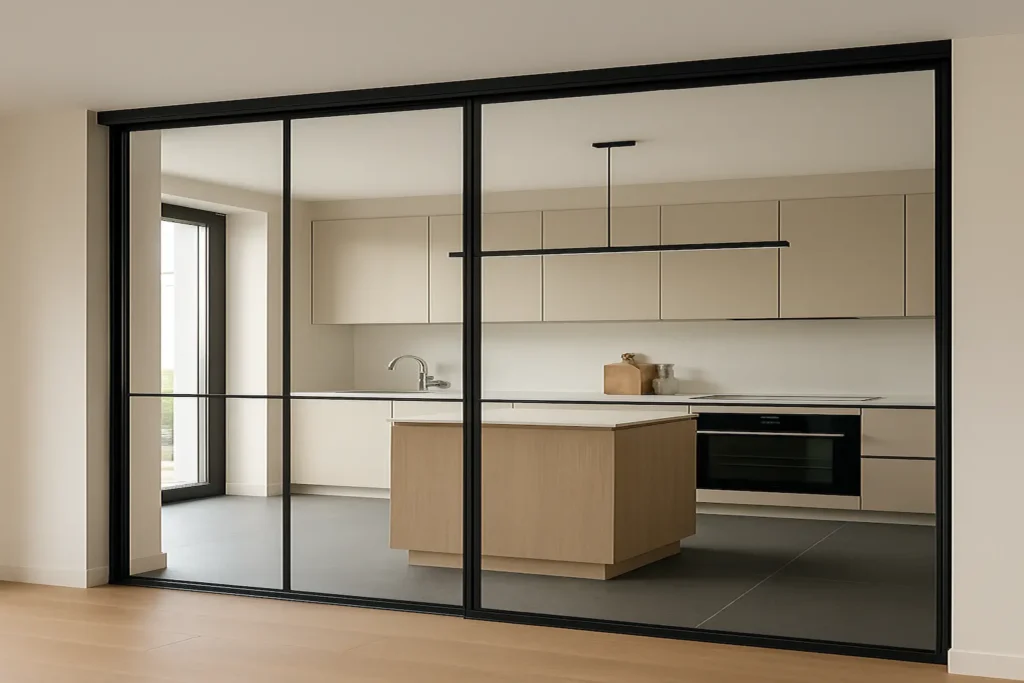 puertas correderas para cocina