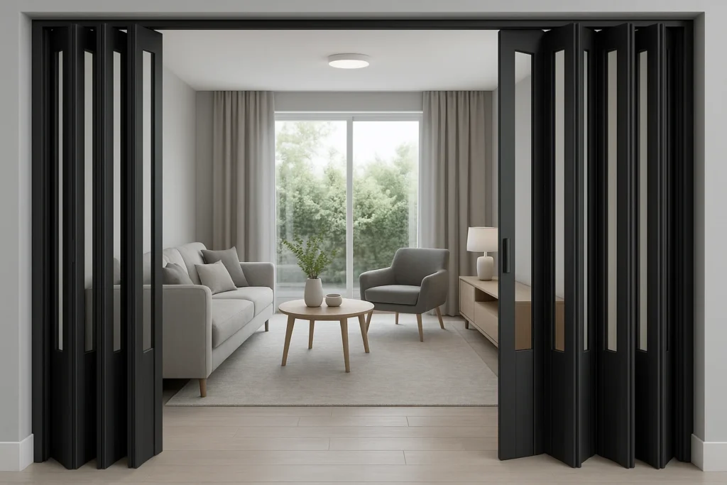 puertas plegables